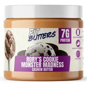 Fit Butters Rory's Cookie Monster Madness (Cookies & Cream Cashew Butter) Spread