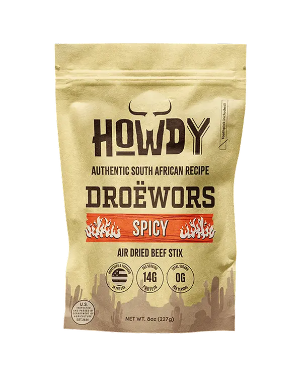 Beef Stix / Spicy Droëwors 8oz