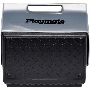 IGLOO Playmate "The Boss" 14 qt. Hard Cooler - Black/Silver