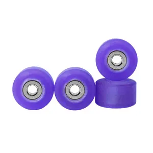 Apex New Street Wheels - 61D Urethane - Ultraspin Bearings - "UV Violet"