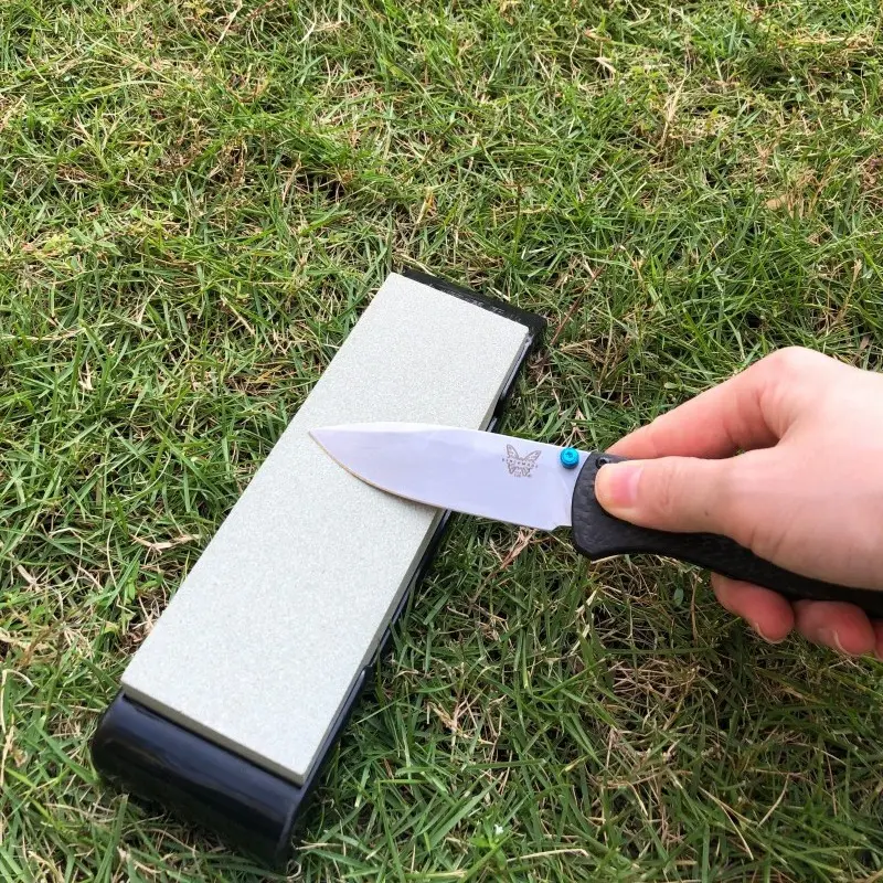 Sandstone Fortune Sharpening Stone for Knives, One Stroke Sharpens, Eliminate Bad Luck, Durable Bestseller, Essential Kitchen Tool, Kitchenware