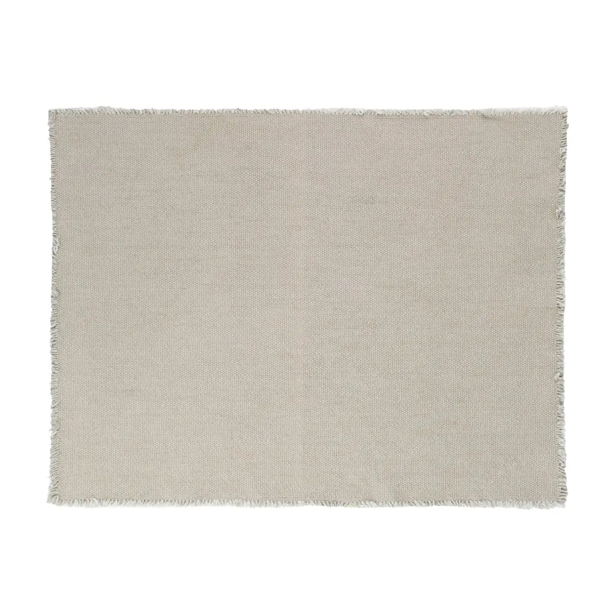 Blomus 64442 LINEO Woven Cotton Fabric Placemat - Mirage Gray, Kitchen Tableware Accessory for Coasters Pairing