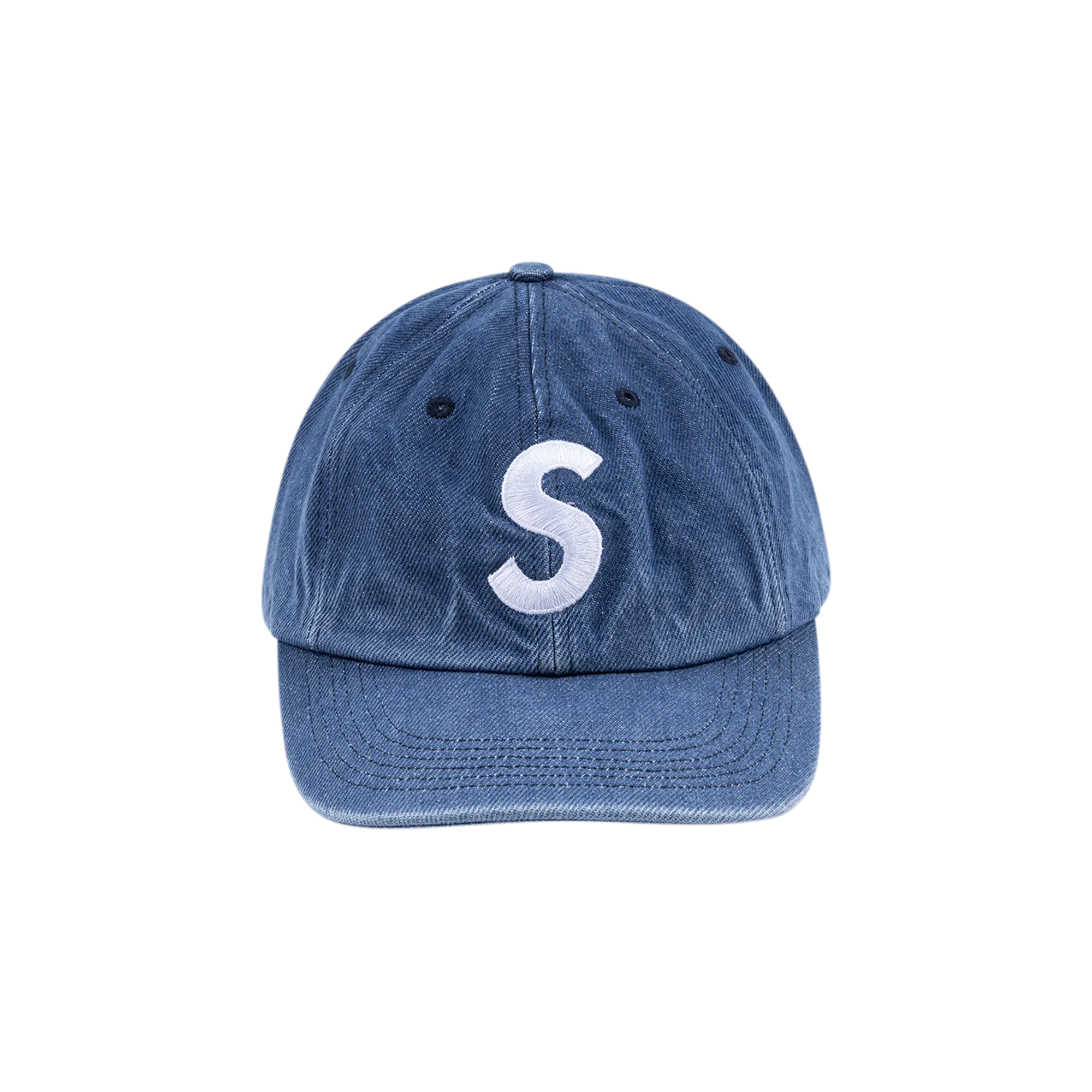 Supreme Pigment S Logo 6-Panel "FW24 - Blue" SU543