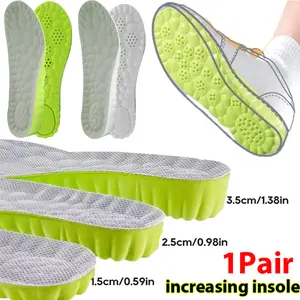 Height Boosting Insoles for Men Women,Heavy Duty Support insoles,Ultimate Comfort and Shock Absorption Height Increase Insoles(Lift 1.5 CM 2.5CM 3.5CM) outdoorfun