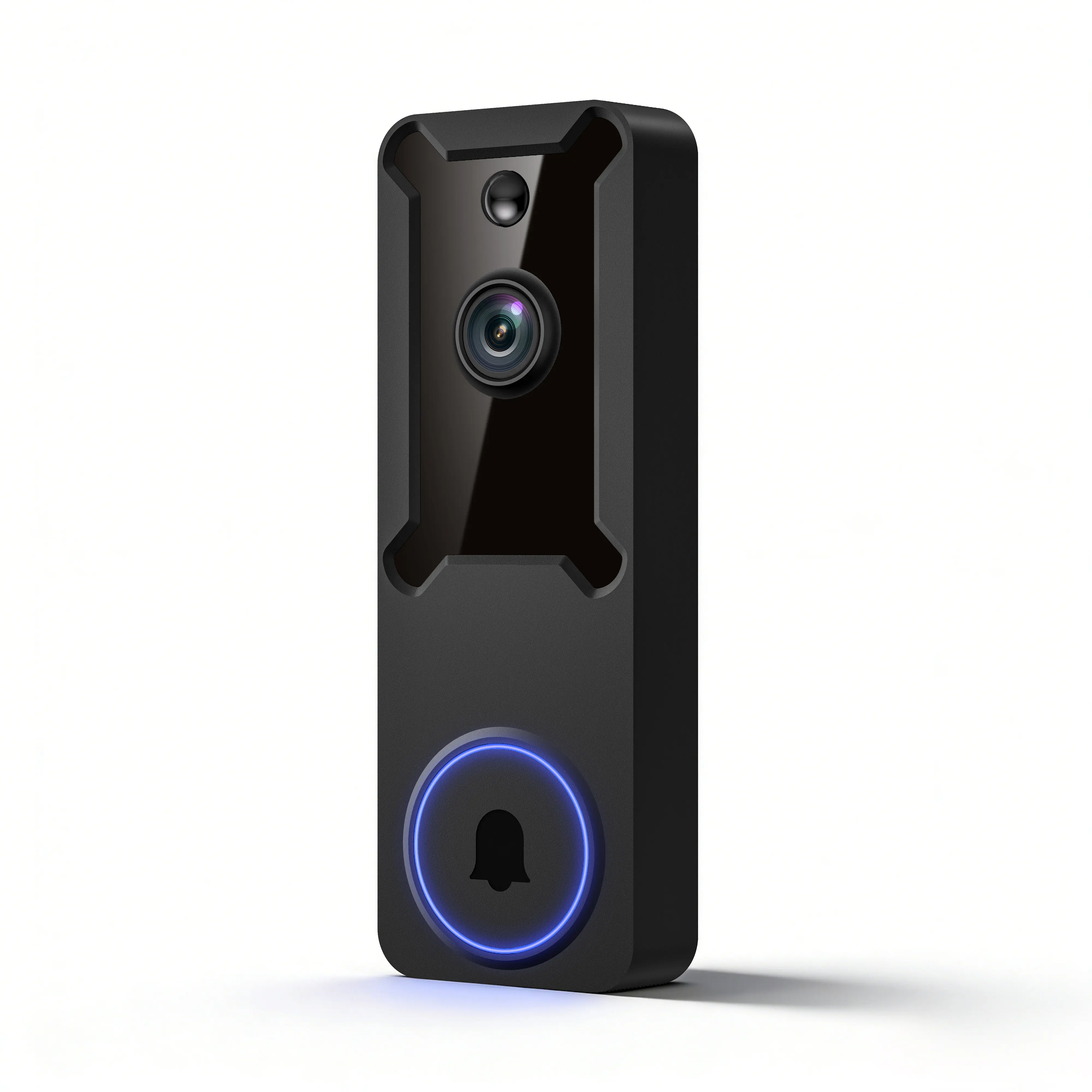 Doorbell Camera Wireless, Smart WiFi Video Doorbell, 1080P, Video Doorbell Camera with 2 Way Audio, AI Human Detection, Night Vision, Cloud Storage, Battery Powered, Easy Installation, 2.4G WiFi Only