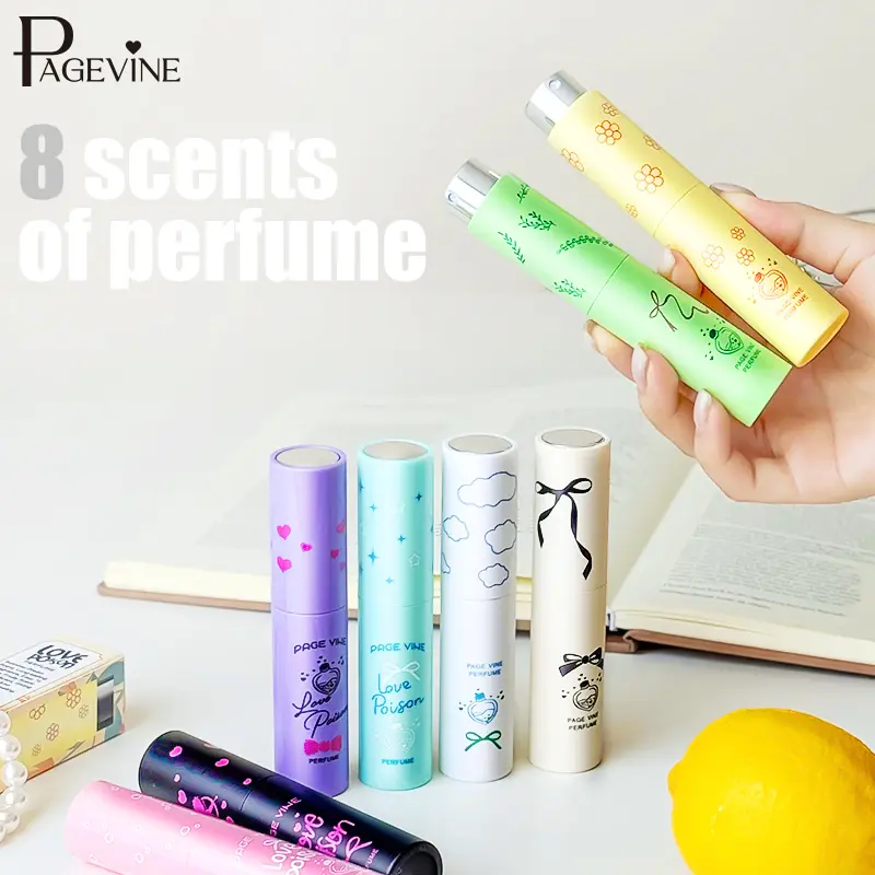 Twist-Up Perfume Stick for On-the-Go Use | Lightweight, Portable Design with Assorted Fresh & Floral Scents