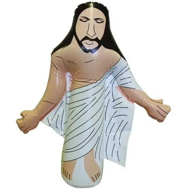 Inflatable Jesus – 20" Tall | Funny Gag Gift 🎈🙏 Inflatable Jesus – 20" Tall | Funny Gag Gift 🎈🙏
