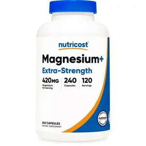 Nutricost Magnesium+ Extra Strength 420mg, 240 Capsules - 120 Servings