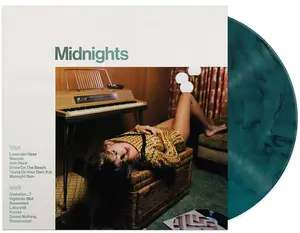 Taylor Swift - Midnights [Jade Green Edition]  [VINYL RECORD - LP] Explicit