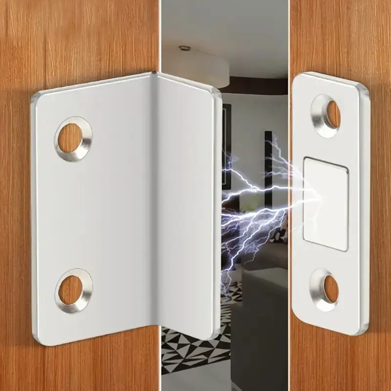 32 Strong Magnetic Locks Cabinet Magnets No Drill Installation Door Hardware Magnetic Cabinet Latch Suitable for Kitchen Cabinets Drawers Closets Home Office Warehouse Use DIY Enthusiasts