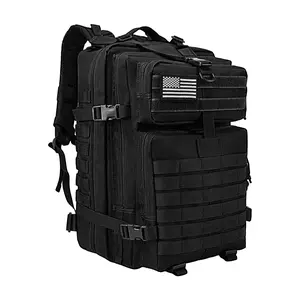 Wolt Tactical Backpack Men - Durable Waterproof MOLLE Pack for Travel, Work, EDC & Outdoor, Large Laptop Compartment, Camping, Gym & Day Trips