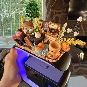 Decoden Art Desk Light, Speaker, Charger, Clock