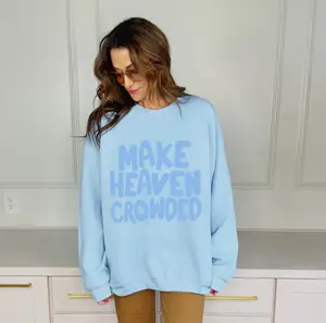 Make Heaven Crowded Puff Sweatshirt