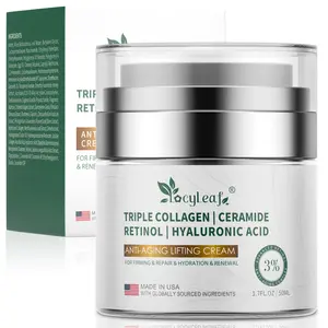 Anti-Aging Face Moisturizer with Retinol Collagen & Hyaluronic Acid  Moisturizer Face Cream for Women & MenMoisture Nourishing Repairing Restore Skin Repair Hydrate Hydrating Made in USA