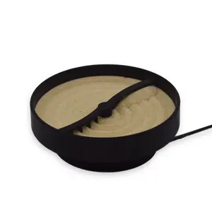Automatic Zen Garden - Desktop Self-Raking Sand Art, Relaxing Office Decor Smooth Set