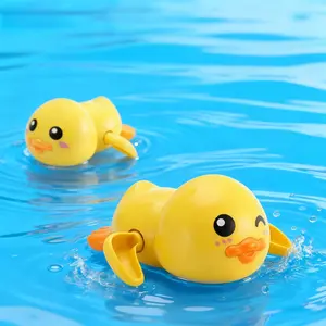 Baby Bath Toys, Wind up SwimmingDuck Toys for Toddlers, Floating WaterBathtub Shower Toys, Bathroom PoolPlay Sets Fun Bathtime Gift for KidsInfants Boys Girls (2 Pack)
