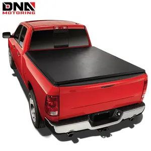 For 02-23 Dodge Ram 1500 2500 3500 6.5' Truck Bed Soft Top Roll-Up Tonneau Cover