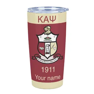 Personalized Kappa Alpha Psi 20oz Tumbler, Custom Name, Fraternity Gift