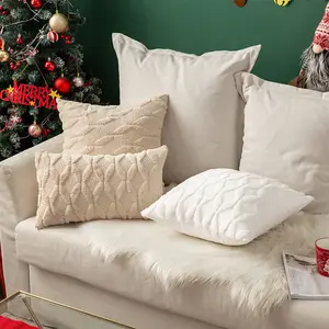 Pack of 2 Throw Pillow covers Wide Variety of Colors size 18"x18", 12"x20" 2 covers only