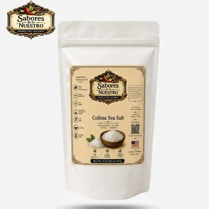 SDLNS Sea Salt  Gourmet  From Colima , Premium Table Salt for Cooking & Dining Essentials