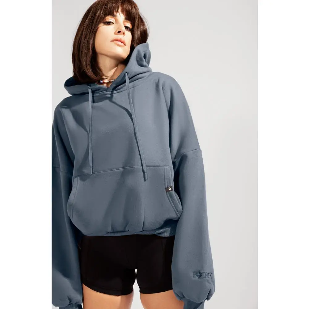 Pullover Cloud Hoodie - Denim Blue