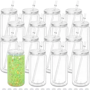 Single custom 16oz tumbler with wrap