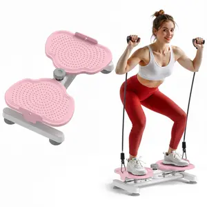 Waist Twister with Double Non-Slip Foot Pads, Quiet and Stable Core Workout Equipment for Toned Abs, Waist Shaping and Full Body Home Exercise,Abdominal Roller Workoutfor Women Summervibes