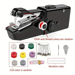 Wireless Handheld Mini Sewing Machine, Portable Electric Sewing Tool Kit, Father's Day Gift, Home Sewing Machine (no Battery Included)