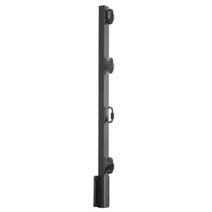 8-Pack Fence Post Extender Kit - 23.8-Inch Surface Mounted Fence Height Extension Arms For Outdoor Posts, Durable Weather-Resistant Construction, Easy Installation, Post Height Increase Accessories