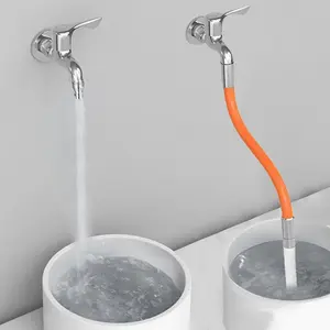 Household Flexible Water Faucet Extender, Mobile Kitchen Sink Extension Hose, 360° Universal Flexible Faucet, Anti-splash & Water Saving