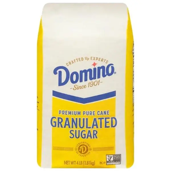 Domino Premium Pure Cane Granulated Sugar, 4lbs
