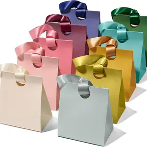 Vitalizart Reusable Ribbon-Accented Drawstring Gift Bags - Multi-Size Assorted, Gift Wrapping Solution for Mother’s Day, Spring Celebrations Gift Box Packaging Gift Box Design tiktokshopspringglowup