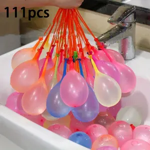 111/222pcs Water Balloons: Quick Injection, Bouncing Fun for Pools, Parties & Outdoor Sports for Spring Gifts
