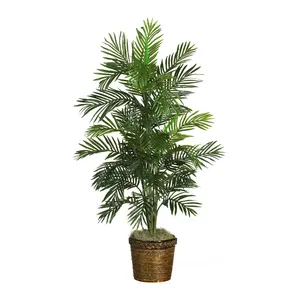 56" Areca Tree w/Basket by Nearly Natural
