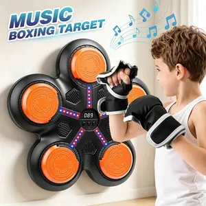 Smart Bluetooth Boxing Machine, Ages 3+, Wall-mounted & Space-saving, Accurate Counting, Interactive Fitness, Indoor & Outdoor, Stress Relief, With Charging Cable & Gloves, Great Gift for Kids on Thanksgiving, Black Friday & Christmas