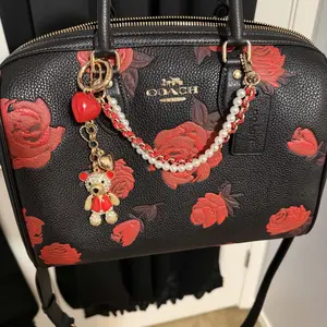 Fashionable Solid Color Pearl Extended Chain, Stylish Bag and Handbag Accessory for Everyday Use, Trendy Mobile Chain, Phone Lanyard