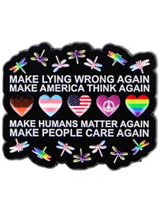 Rainbow Gay Pride Brooch Zinc Alloy Badge, Unisex Fashion Accessory, Perfect Gift for Friends and Loved Ones, Stylish Jewelry Piece, Durable Metal Pins