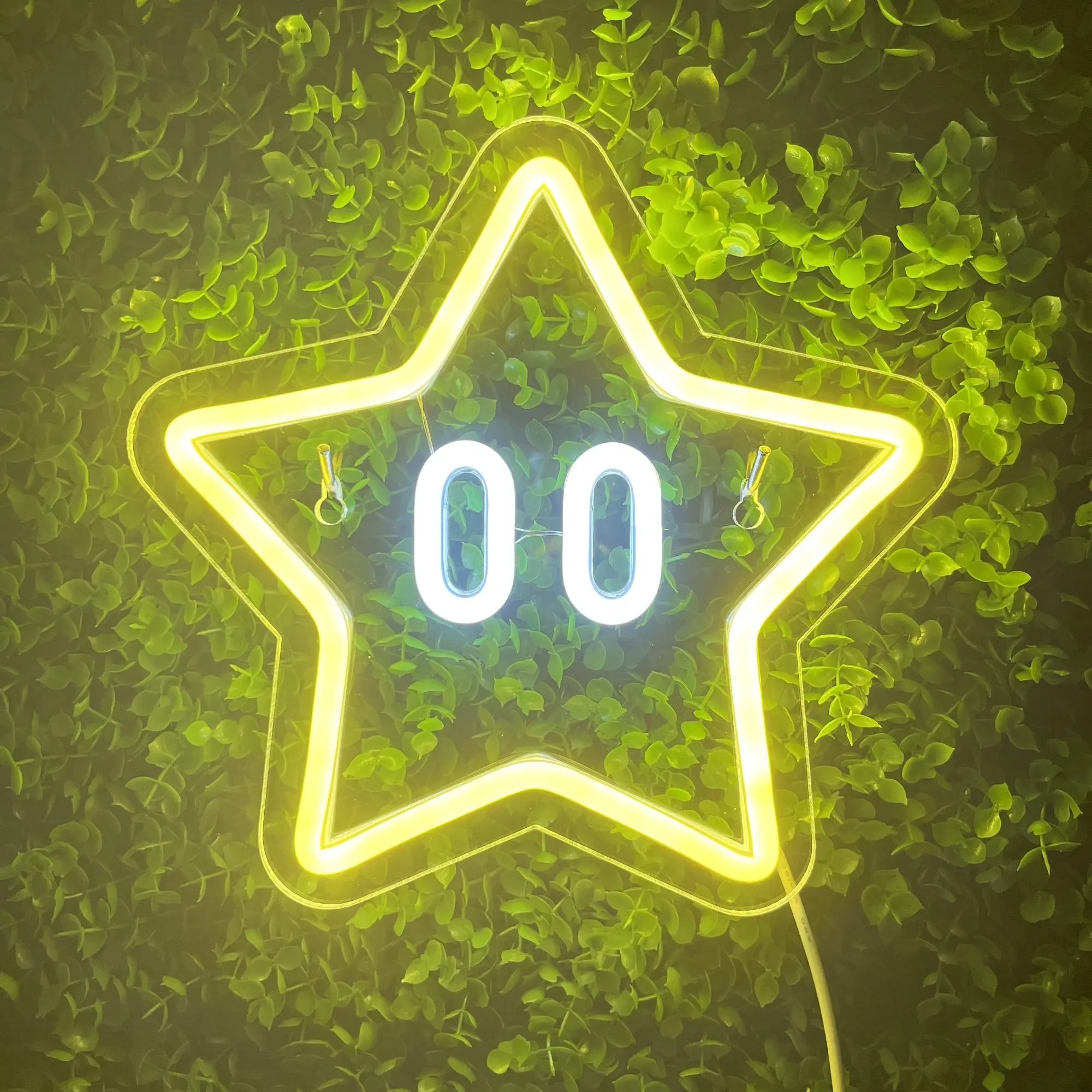 Star Shaped Neon Sign, Led Signs, Led Neon Lights, Led Decoration, 1 Count USB Powered Neon LED Light, Decorative Atmosphere Lighting for Home Bedroom & Living Room & Party, Gifts for Friends & Family