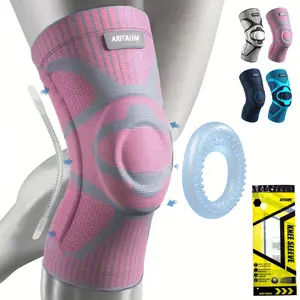 Sports Knee Sleeve for Runner, Workout, Gym, Basketball, Volleyball, Hiking Spicy Dill knee pain Breathable Sponge Knee Pads Tool volleyball tool basketball gear Leg Protector Leg Supporter woman football Knee brace