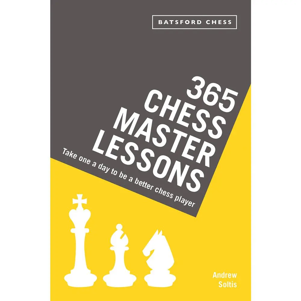 USED-365 Chess Master Lessons: Take One a Day to Be a Better Chess Player by Soltis, Andrew (Paperback)