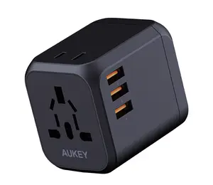 AUKEY Travel Universal Portable Converter Charger Adapter with 30W PD Port Charging Devices PA-TA04 smartnfccase Electronic Smartphone