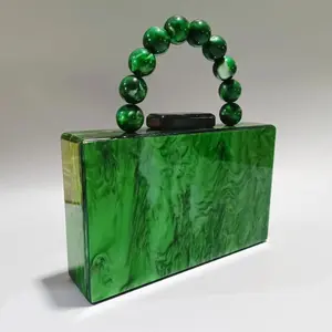 Modern Acrylic Fashion Women Clutch Evening Bag