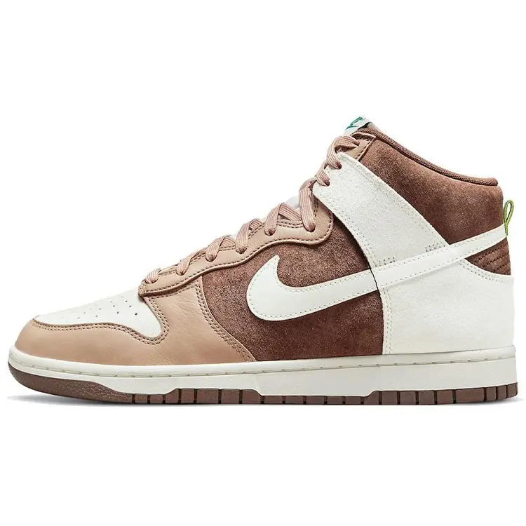 Nike Dunk High Light Chocolate' Skate Shoes Unisex DH5348-100
