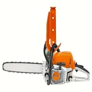 Durable Chainsaw Hook Wall Mount, Rust-Resistant Powder Coated Garage Storage Rack, Simple Metal Design, Easy Installation Tool Organizer, Tool Organisers