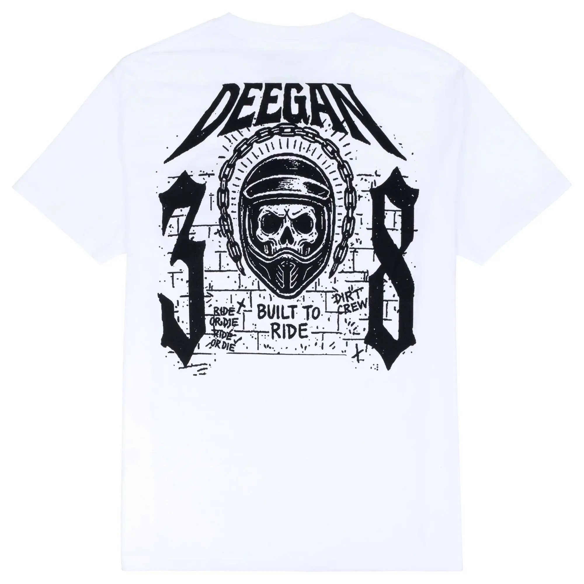 Haiden Deegan 38 Helmet Motorcycle Graphic T-Shirt Sweatshirt Hoodie 2 Sided MADE IN USA