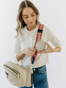 TushBaby Crossbody Strap – Stylish Decorative Strap Accessory for Hip Seat Carrier