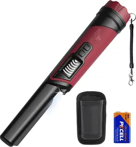 DR.ÖTEK Waterproof Metal Detector Pinpointer for Adults & Kids - Handheld Pin Pointer Wand with LCD Screen, 360° Detection, 3 Modes, Interference Cancellation for Treasure Hunting