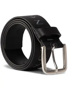 Armani Exchange Black Leather