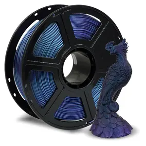 Flashforge Nebula Purple  Rapid  PLA Filament 1.75mm, 1KG/2.2lbs , Burnt Titanium & Nebula Purple Gradient