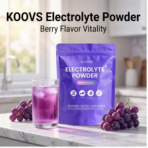 Nature's Gate Berry-Flavored Electrolyte Powder Hydration Supplement Drink, Packed with Key Electrolytes for Quick Physical Energy Restoration, Refreshing & Delicious Berry Flavor